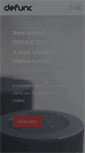 Mobile Screenshot of defunc.com
